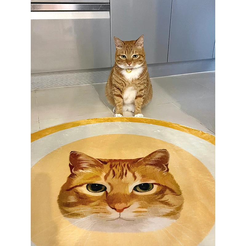 Custom Rug with Pet Face
