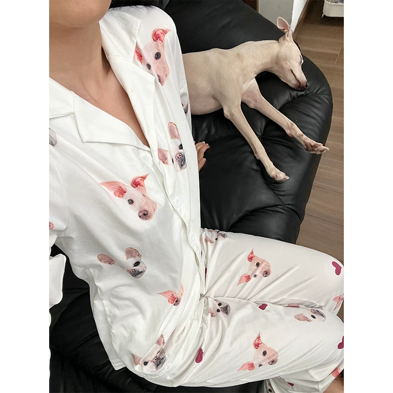 Custom Pajamas with Pet Face