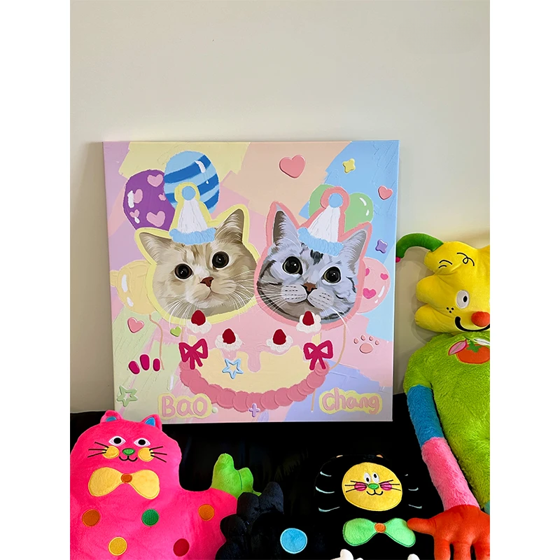 Custom Pet Portrait Art - A