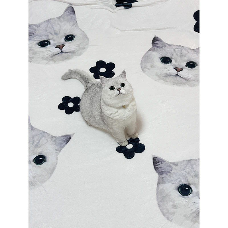 Custom Blanket with Pet Portrait