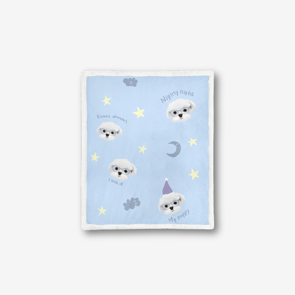 Custom Blanket with Pet Portrait