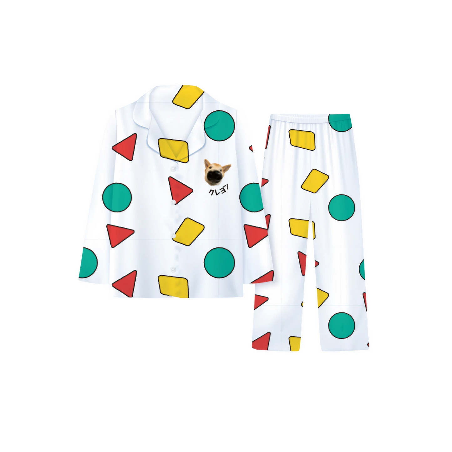 Custom Pajamas with Pet Face