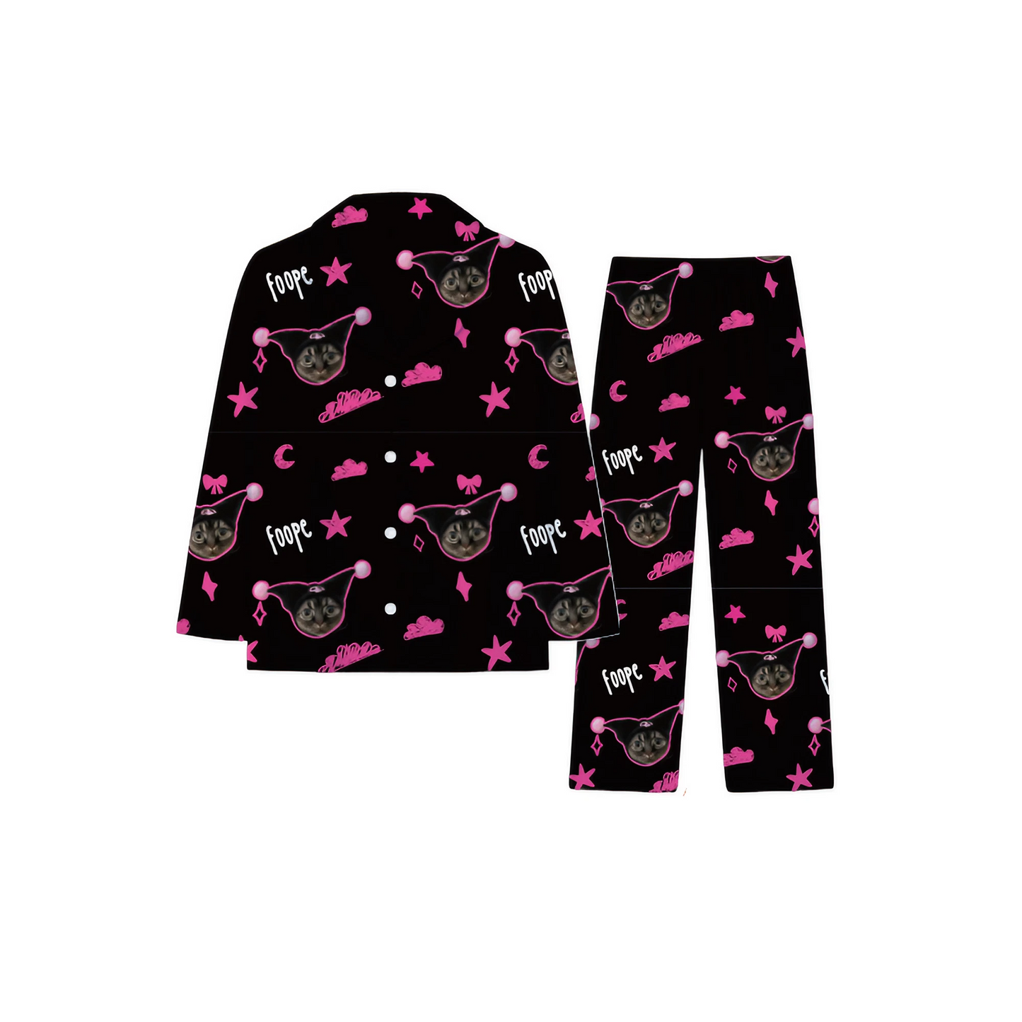 Custom Pajamas with Pet Face