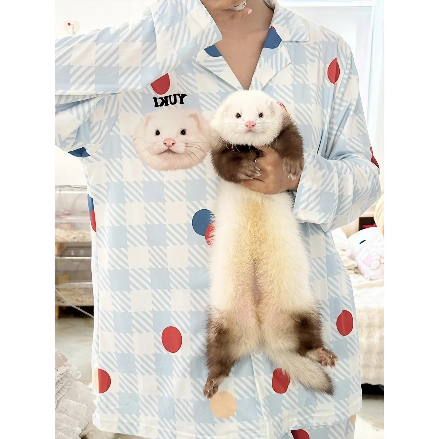 Custom Pajamas with Pet Face