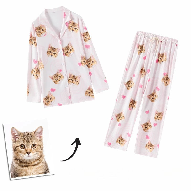 Custom Pet Pajamas - Matching Family Sets with Photo Prints | PawsClone