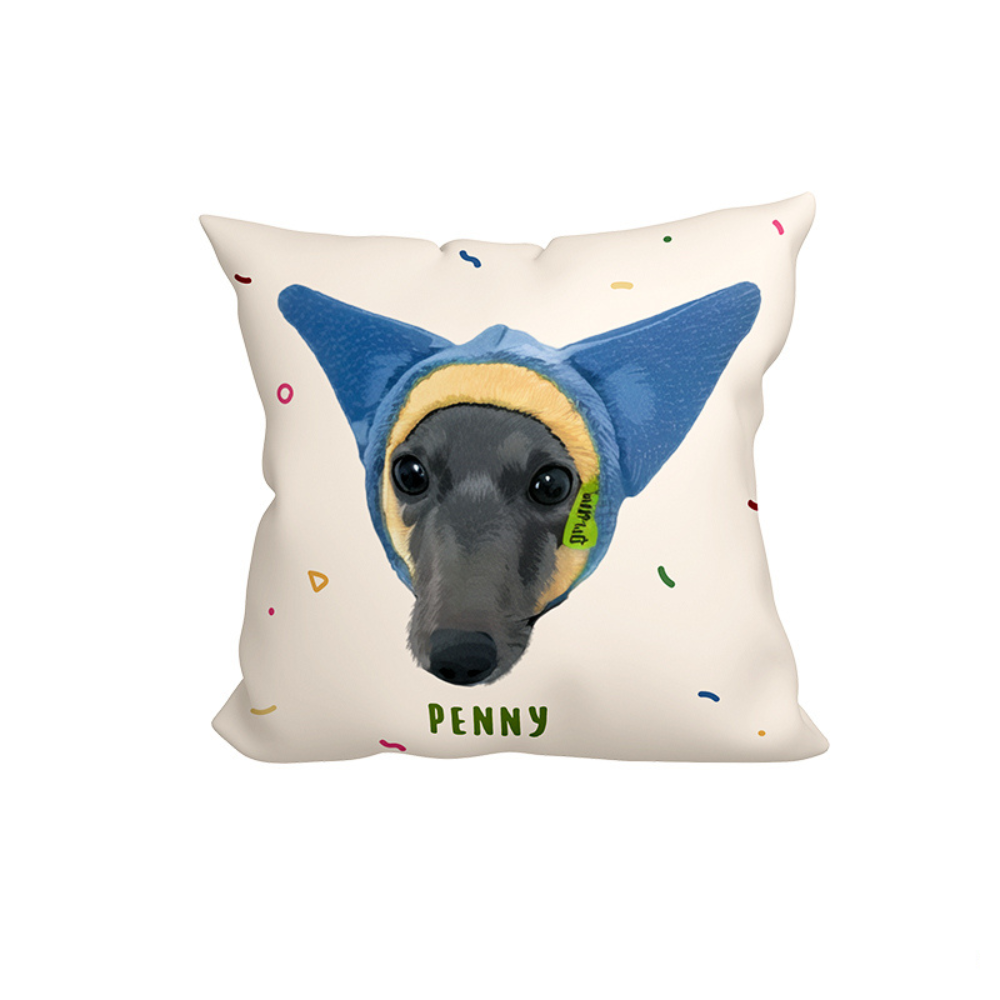 Custom Pillow with Pet Photo