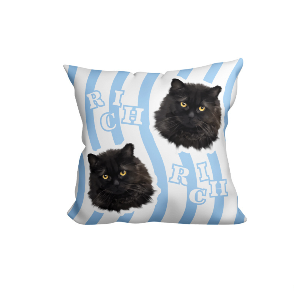 Custom Pillow with Pet Photo