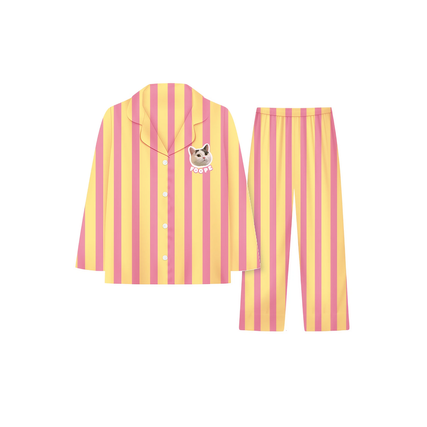 Custom Pajamas with Pet Face