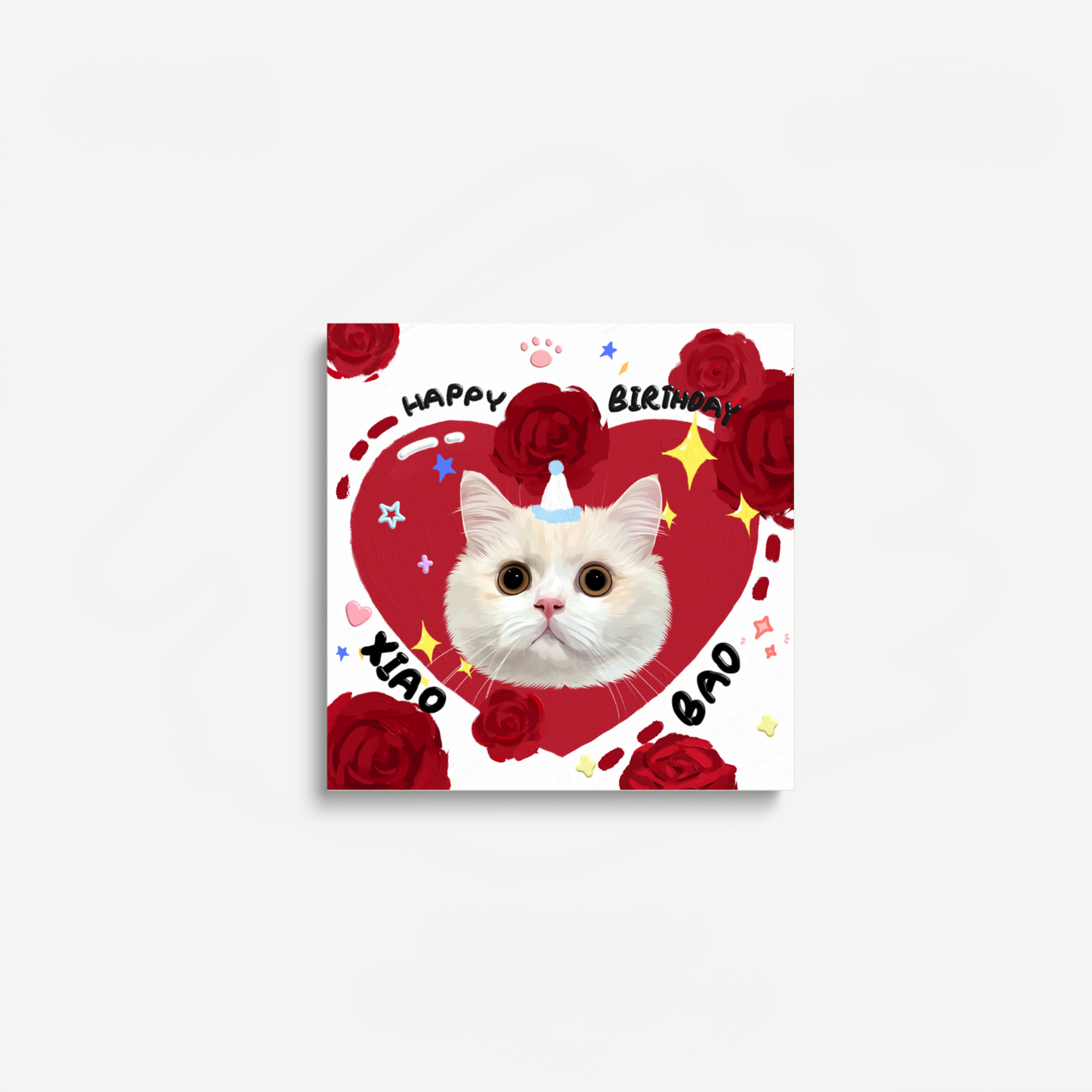 Custom Pet Portrait Art - A