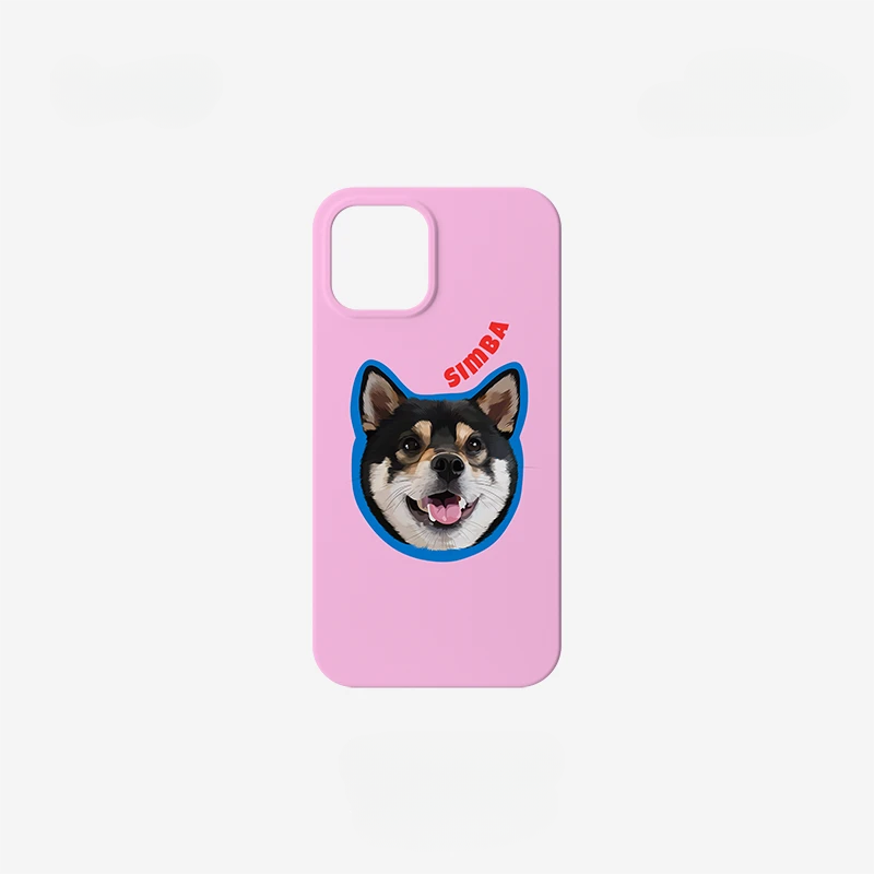 Custom iPhone Case with Pet Photo