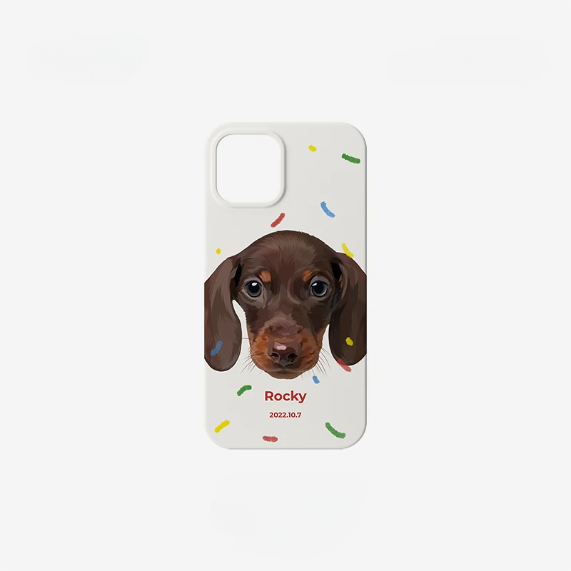 Custom iPhone Case with Pet Photo