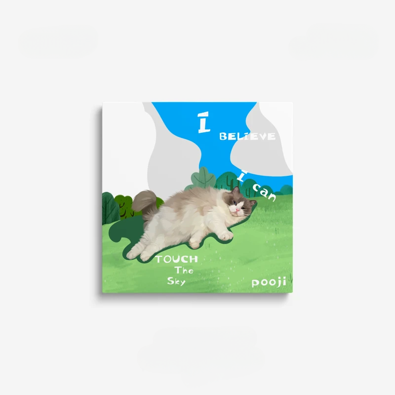 Custom Pet Portrait Art - A