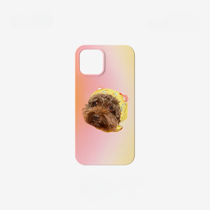 Custom iPhone Case with Pet Photo