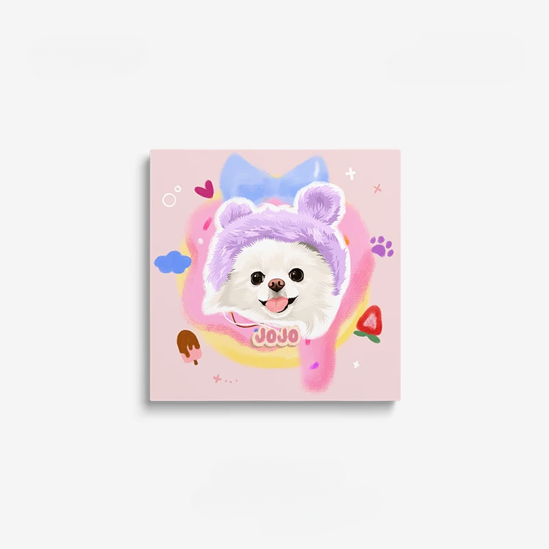 Custom Pet Portrait Art - A
