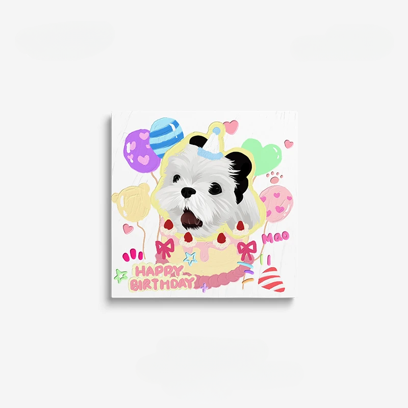 Custom Pet Portrait Art - A