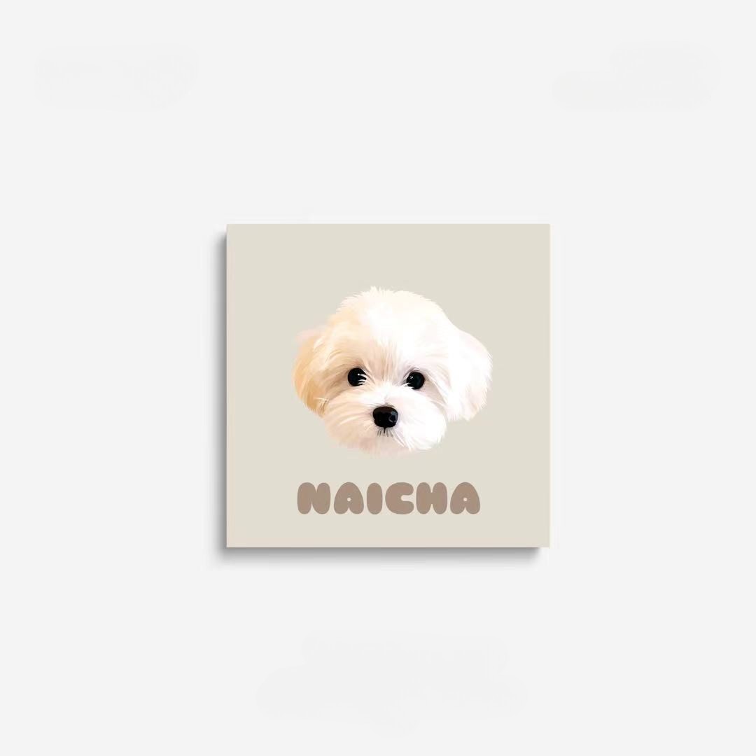 Custom Pet Portrait Art - A
