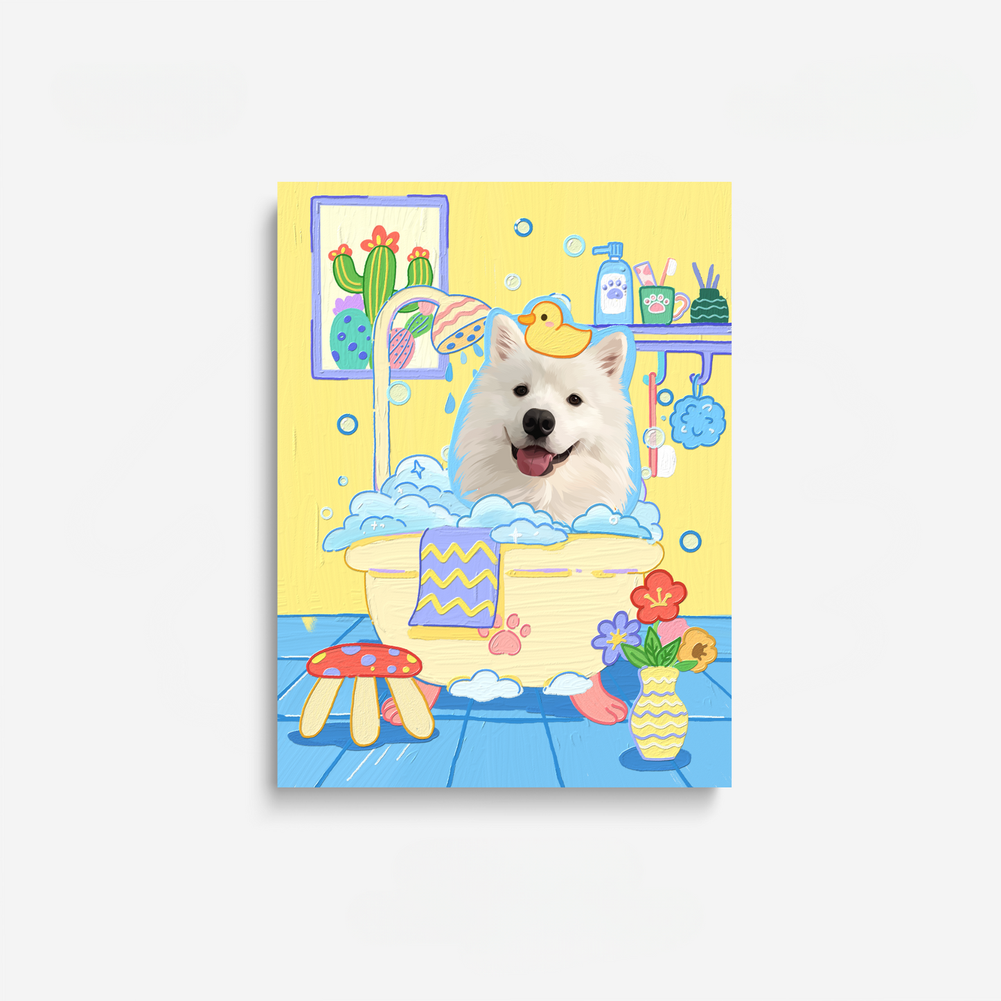 Custom Pet Portrait Art - B