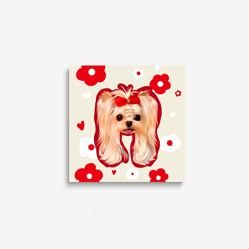 Custom Pet Portrait Art - A