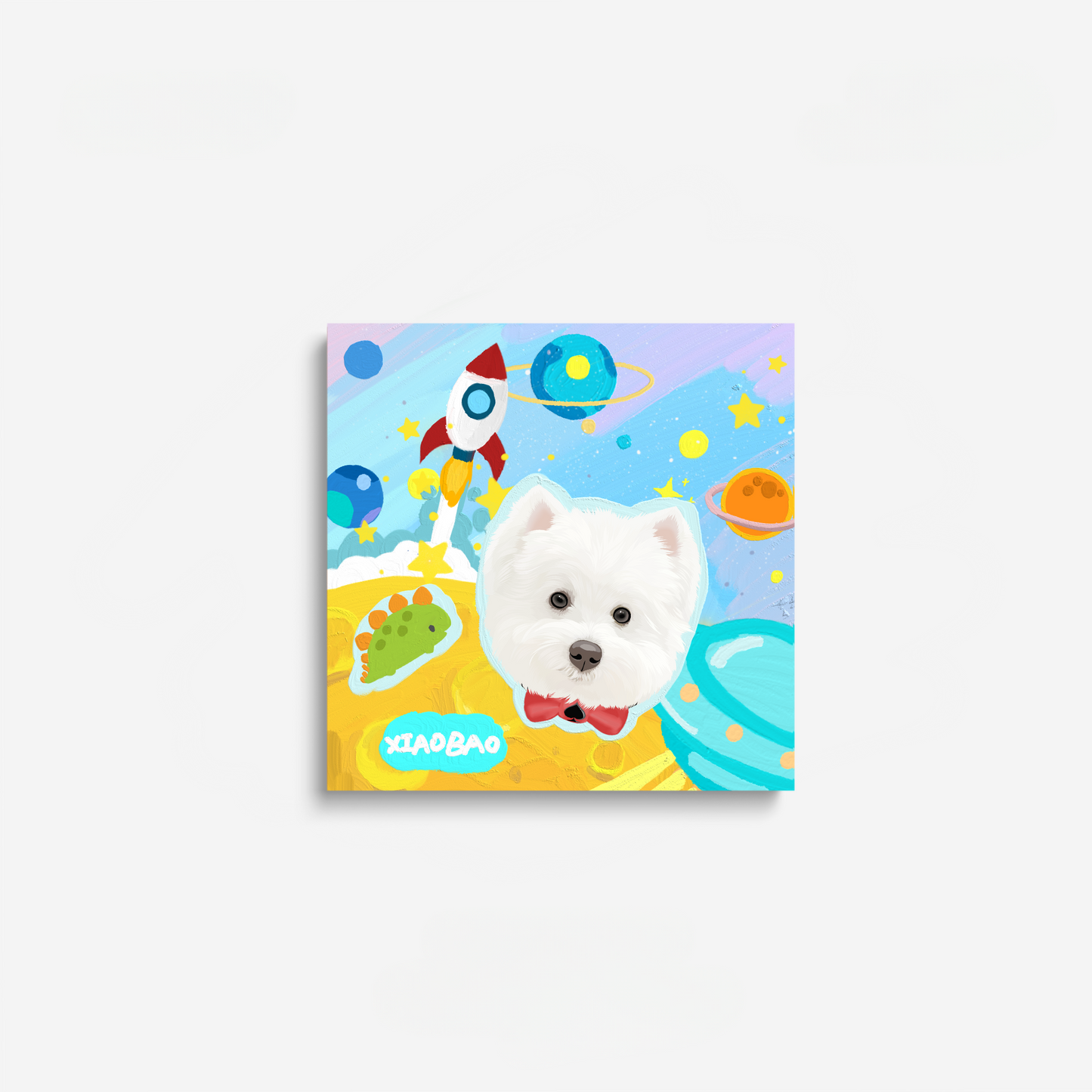 Custom Pet Portrait Art - A