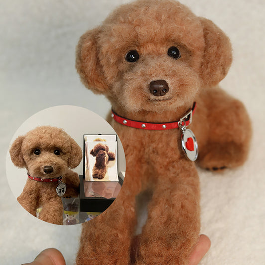Handmade Pet Replica - Custom Felt Keepsake | PawsClone