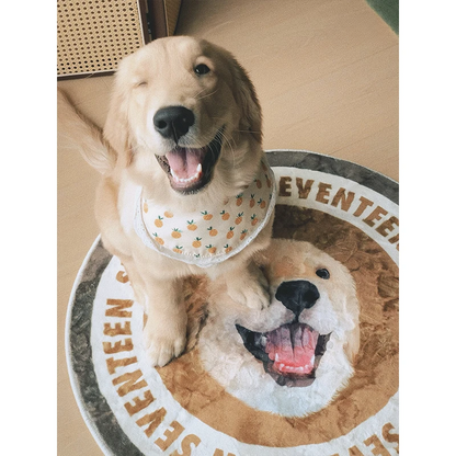Custom Rug with Pet Face
