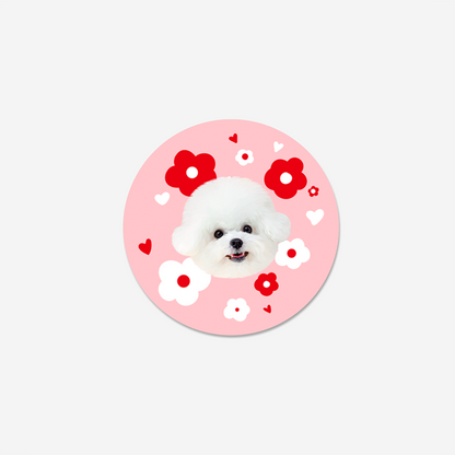 Custom Rug with Pet Face