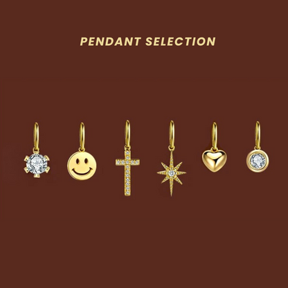 Custom Engraved Pet Portrait Necklace - Gold A