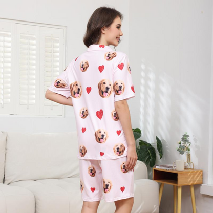 Custom Pet Pajamas - Matching Family Sets with Photo Prints | PawsClone
