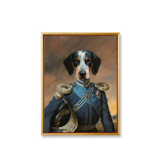 Custom Hand-Painted Pet Portrait - Gallery-Quality Canvas | PawsClone