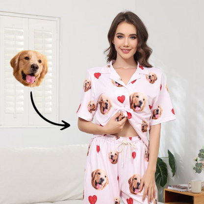 Custom Pet Pajamas - Matching Family Sets with Photo Prints | PawsClone