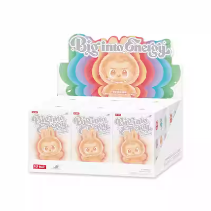 LABUBU POP MART The Monsters Big into Energy Series Vinyl Pendant Plush Sealed Bag Gift
