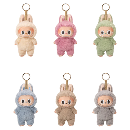 LABUBU POP MART The Monsters Exciting Macaron Pendant Plush Sealed Bag Gift
