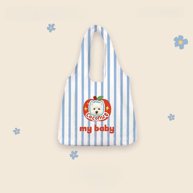 Custom Canva Bag with Pet Photo