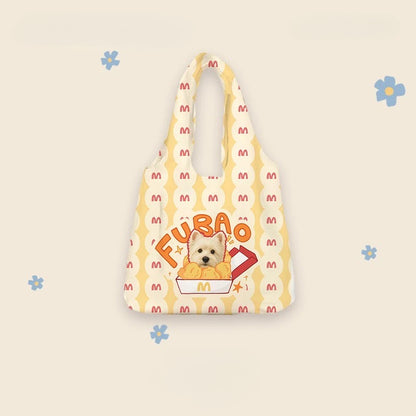 Custom Canva Bag with Pet Photo