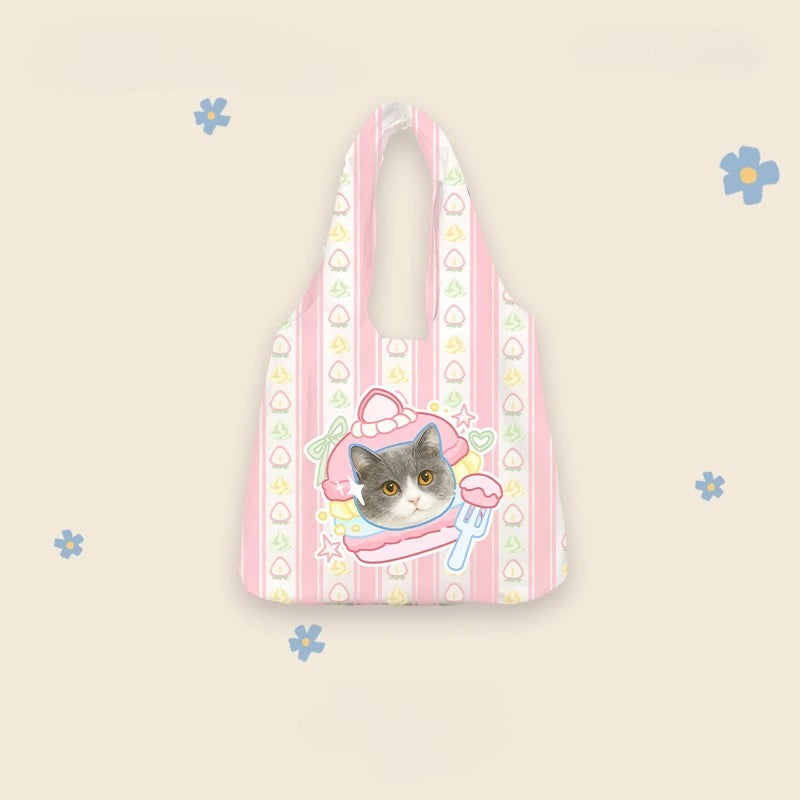 Custom Canva Bag with Pet Photo