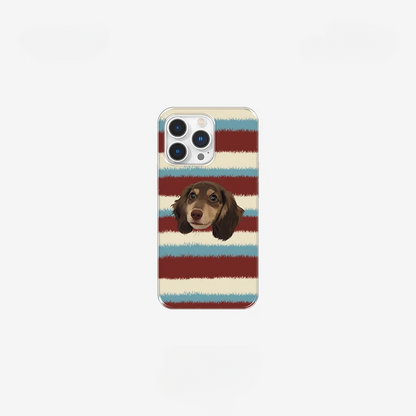 Custom iPhone Case with Pet Photo